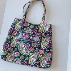 Vera Bradley Tote in Marina Paisley pattern